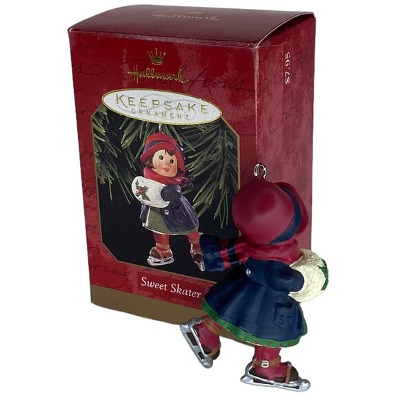 Hallmark Sweet Skater Ornament - Picture 4 of 10